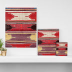 Nevsehir Cappadocian Central Anatolian Kilim Print Canvas Print Gallery Image 3