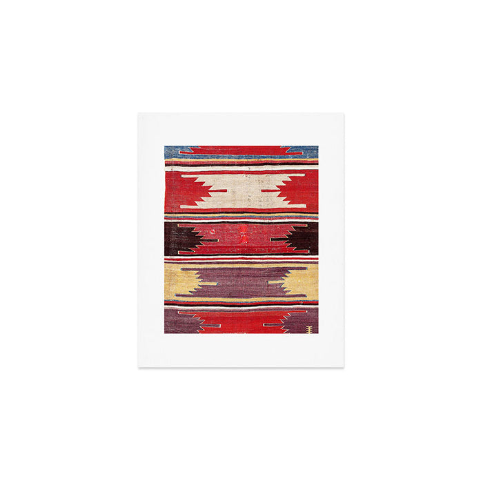Nevsehir Cappadocian Central Anatolian Kilim Print Art Print Gallery Image 1