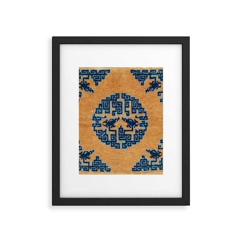 Ningxia Qing West China Seat Cover Print Framed Art Print Gallery Image 6