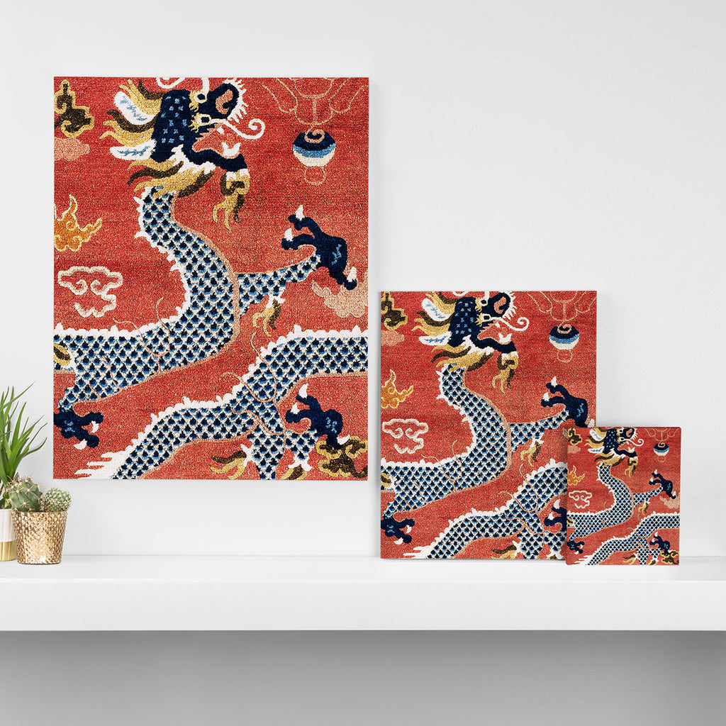 Ningxia West China Pillar Rug Canvas Print Gallery Image 3