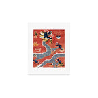 Ningxia West China Pillar Rug Art Print Gallery Image 1