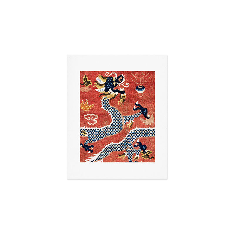 Ningxia West China Pillar Rug Art Print Gallery Image 1