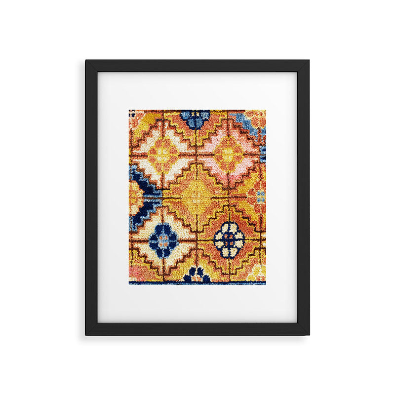 Ningxia West China Seat Cover Print Framed Art Print Gallery Image 5