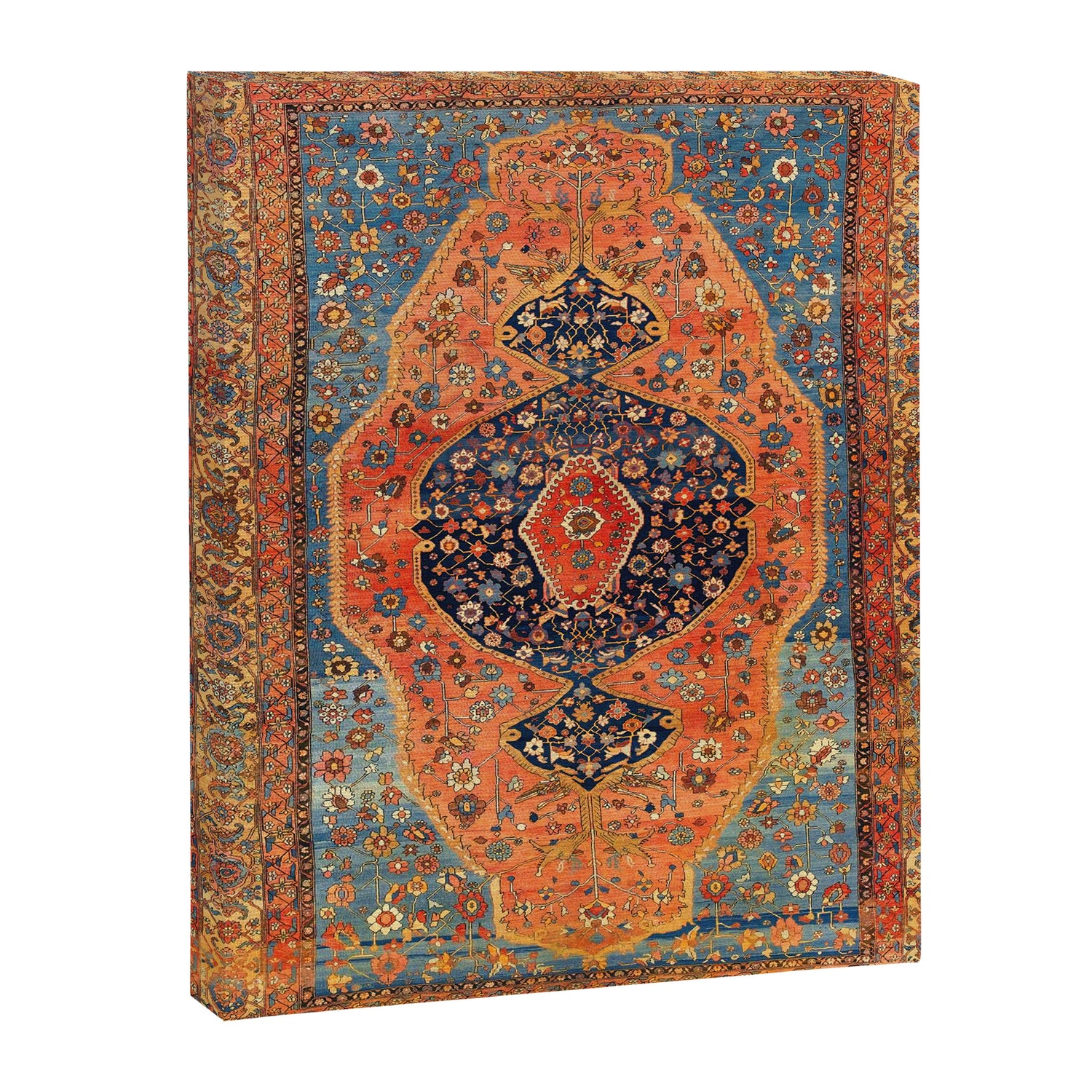 Northwest Persian Antique Carpet Print Canvas Print Gallery Image 3