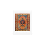 Northwest Persian Antique Carpet Print Art Print Gallery Image 1