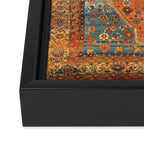 Northwest Persian Antique Carpet Print Framed Canvas Print Gallery Image 3