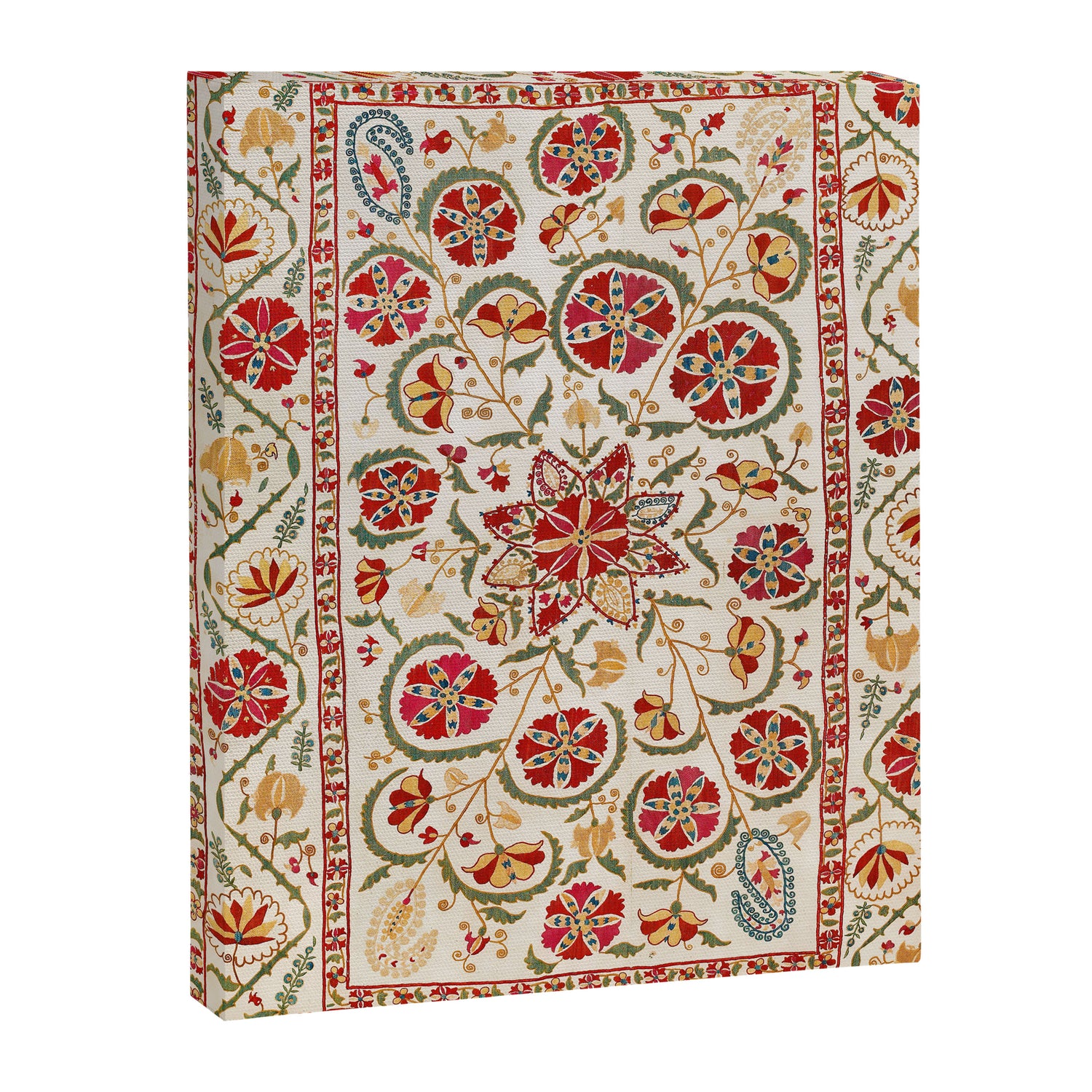 Nurata Suzani Bokhara Uzbekistan Embroidery Print Canvas Print Gallery Image 3