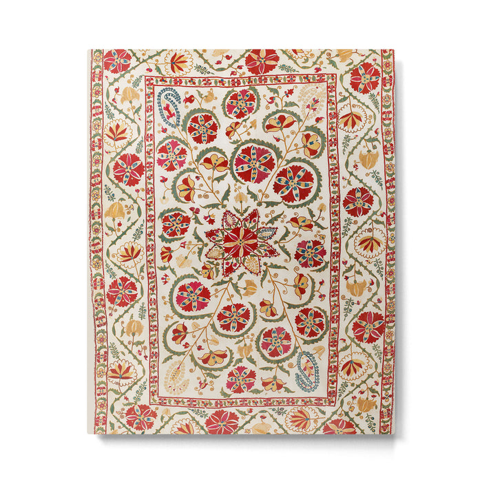 Nurata Suzani Bokhara Uzbekistan Embroidery Print Metal Print Gallery Image 1