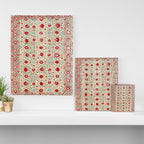Nurata Suzani Uzbekistan Embroidery Print Canvas Print Gallery Image 3