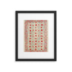 Nurata Suzani Uzbekistan Embroidery Print Framed Art Print Gallery Image 5