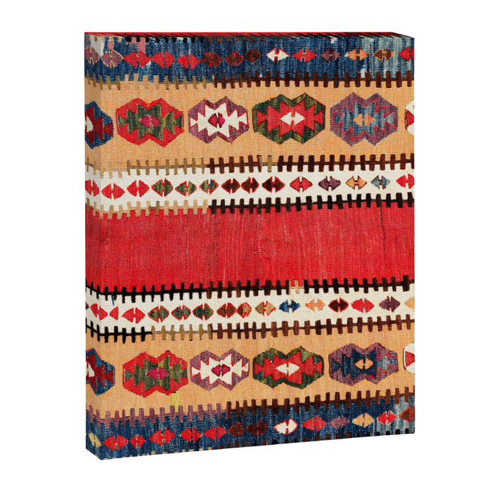 Obruk  Antique Konya Turkish Kilim Print Canvas Print Gallery Image 1