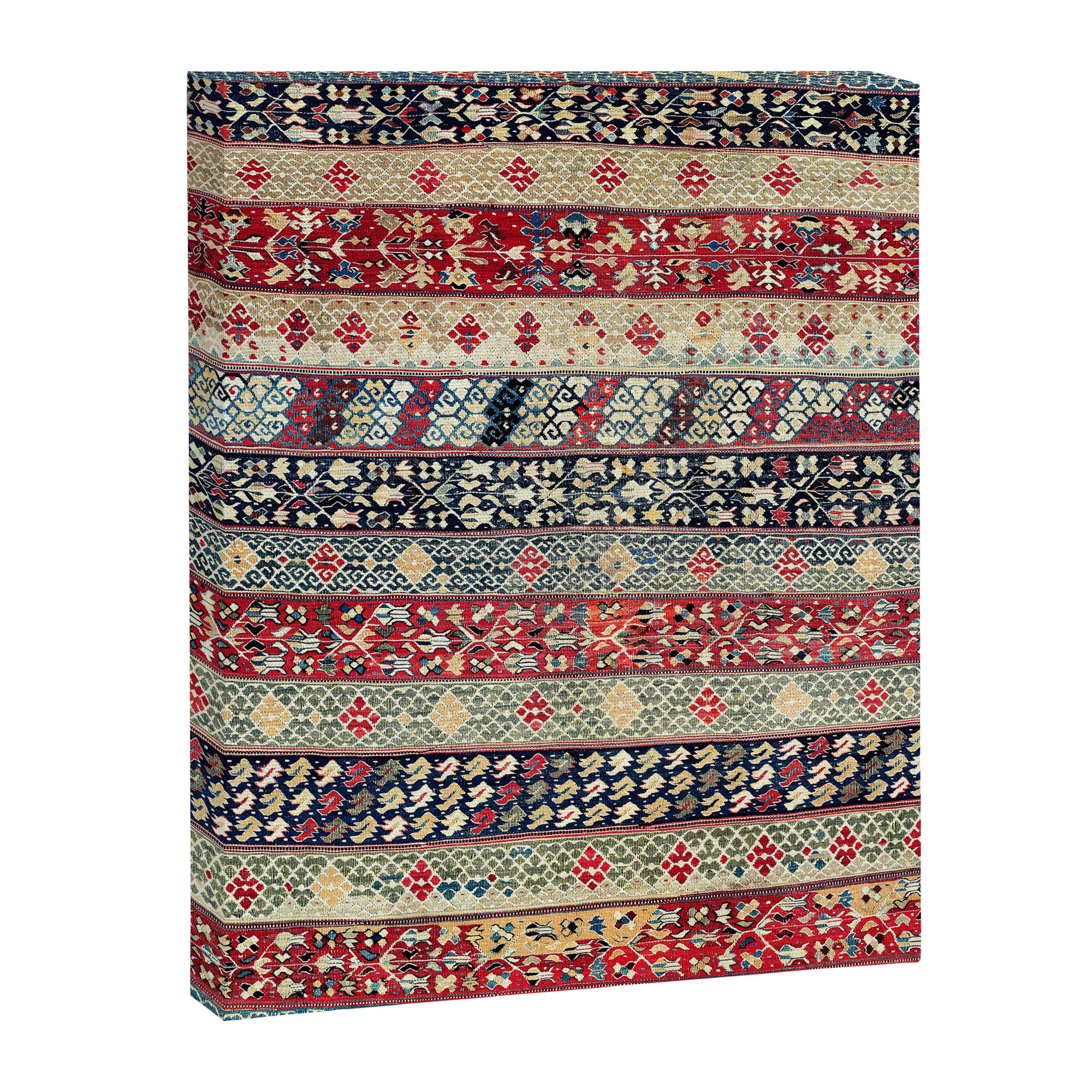 Ottoman Manisa West Anatolian Kilim Print Canvas Print Gallery Image 3