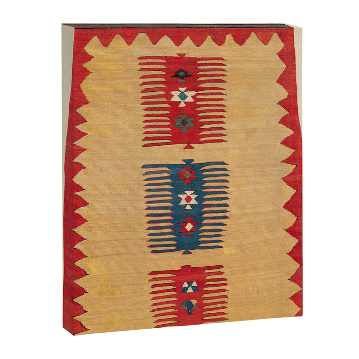 Parmakli Kütahya West Anatolian Kilim Print Canvas Print Gallery Image 1