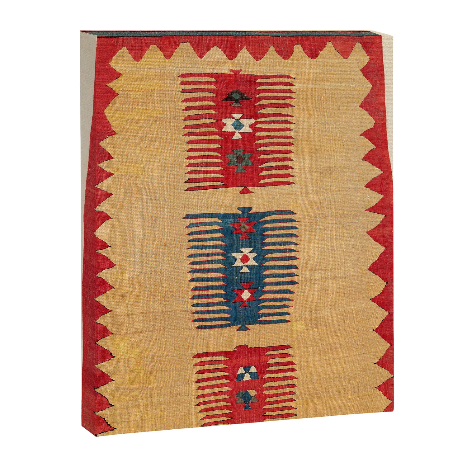 Parmakli Kütahya West Anatolian Kilim Print Canvas Print Gallery Image 3