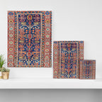 Perepedil Shirvan East Caucasus Rug Print Canvas Print Gallery Image 3