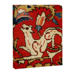 Persian Floral Animal Rug Print Canvas Print Gallery Image 3