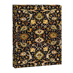 Persian Floral Rug With Animals Canvas Print Gallery Image 3
