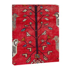Persian Floral Rug With Several Birds Probably Quail Canvas Print Gallery Image 3