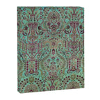 Persian Kirman Rug Floral Pattern Cute Abstract Flowers Canvas Print Gallery Image 6