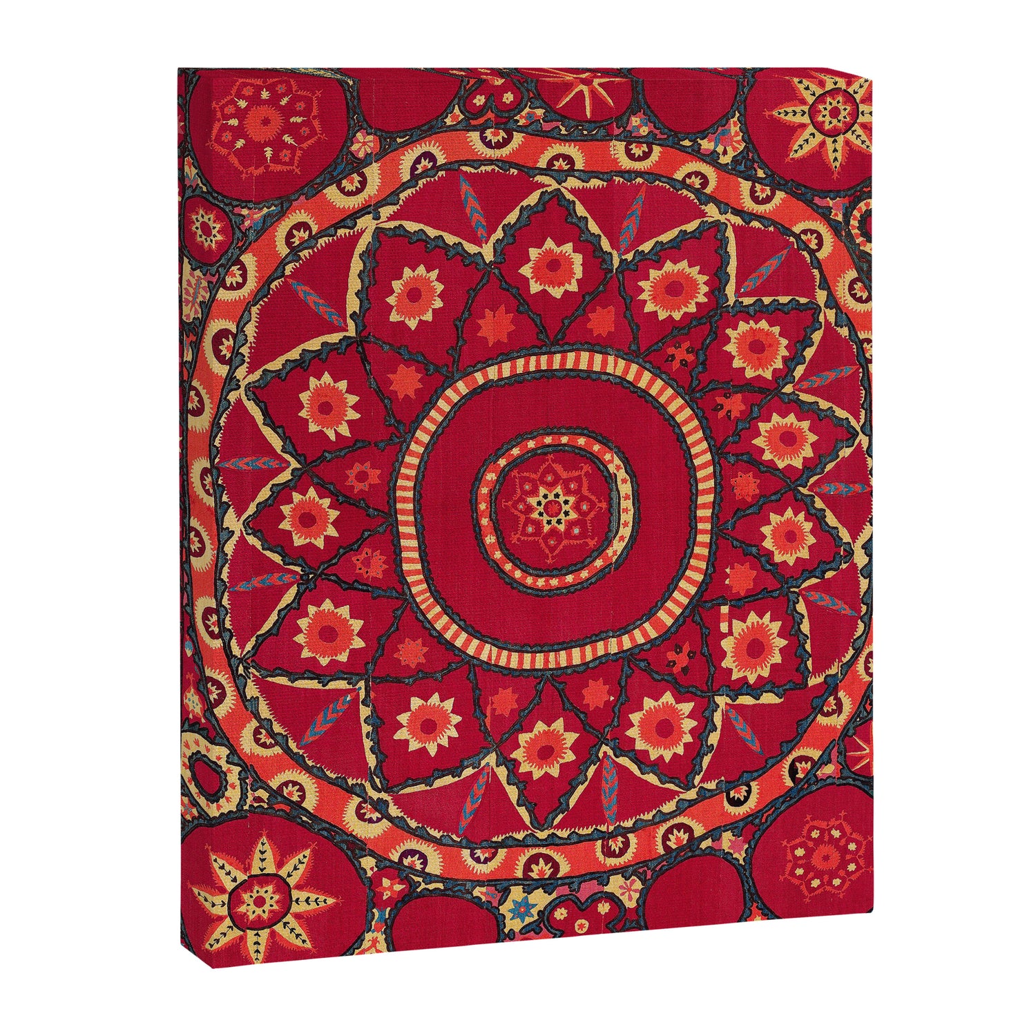 Pskent Suzani Uzbekistan Embroidery Print Canvas Print Gallery Image 3