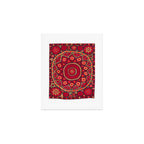 Pskent Suzani Uzbekistan Embroidery Print Art Print Gallery Image 1