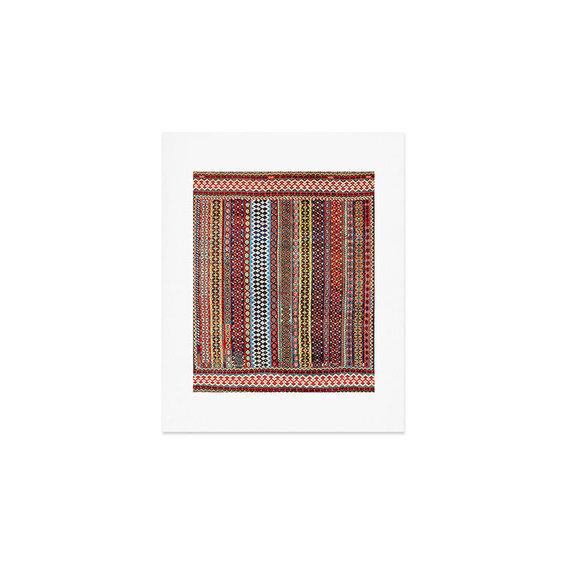 Qashqaâi Amaleh Fars Southwest Persian Rug Art Print Gallery Image 1