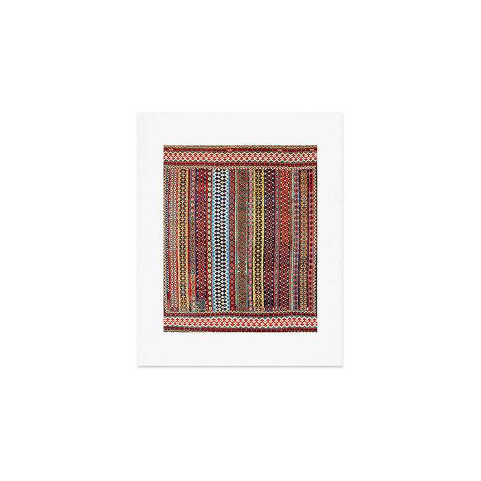Qashqaâi Amaleh Fars Southwest Persian Rug Art Print Gallery Image 1