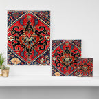 Qashqaâi Antique Fars Persian Bag Face Print Canvas Print Gallery Image 3
