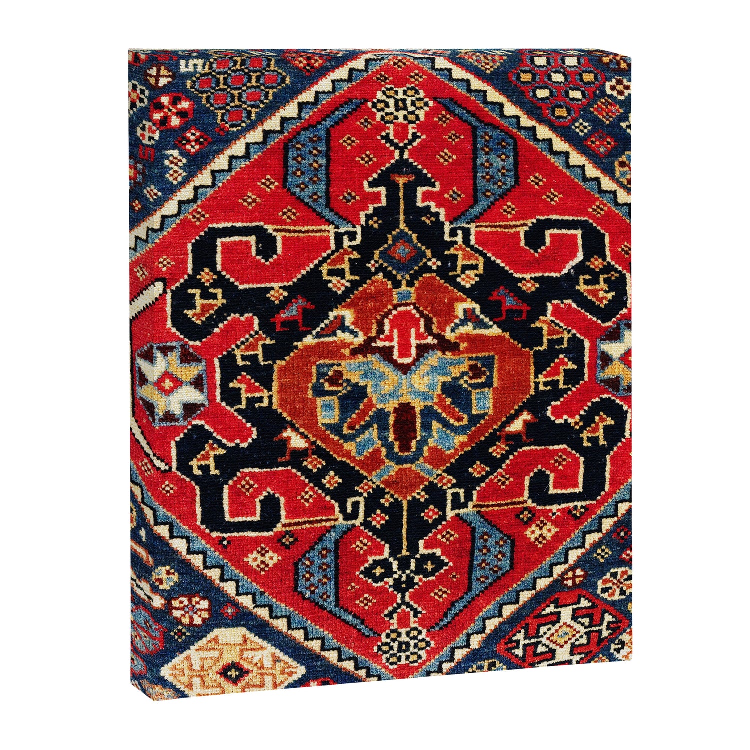 Qashqaâi Antique Fars Persian Bag Face Print Canvas Print Gallery Image 3