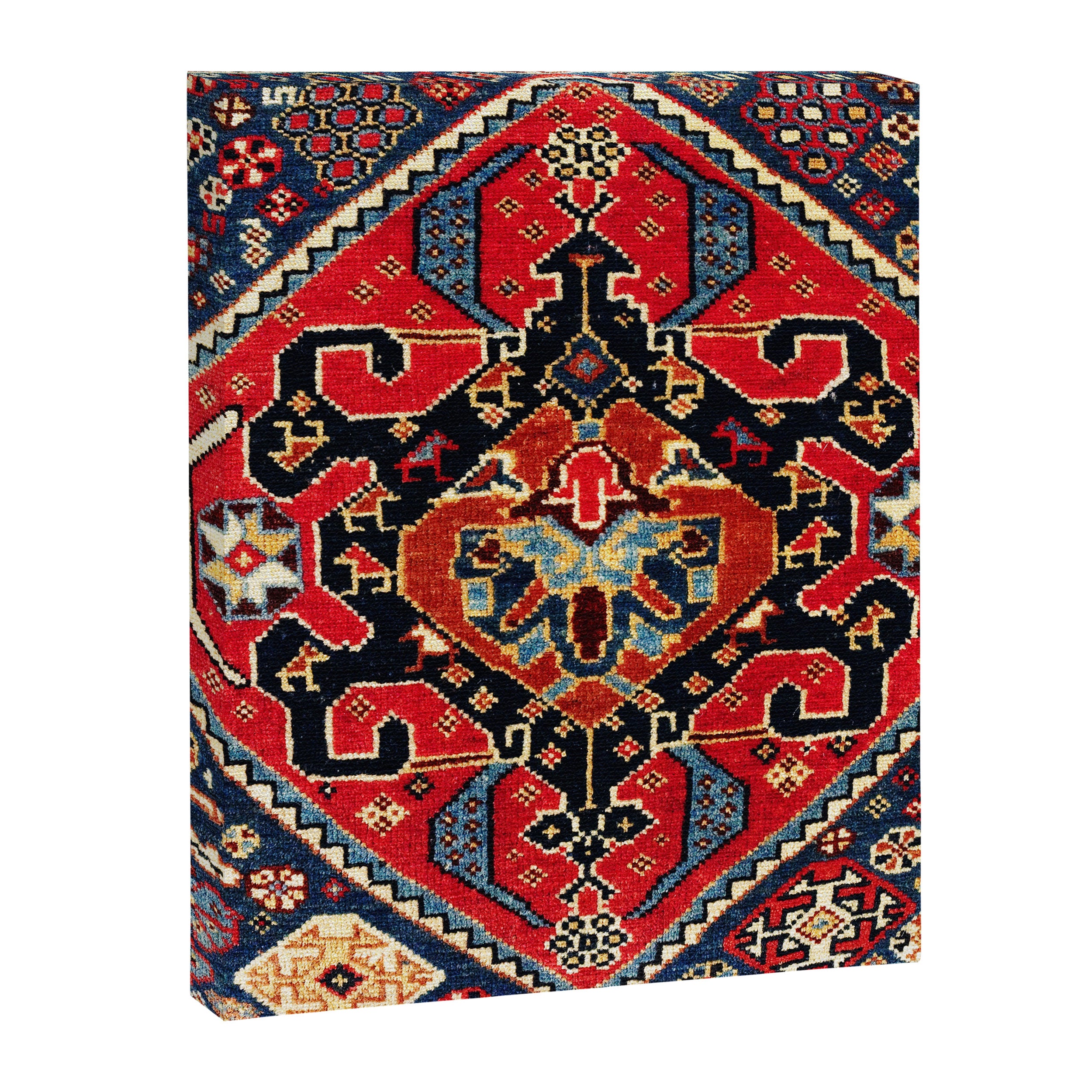 Qashqaâi Antique Fars Persian Bag Face Print Canvas Print Gallery Image 3