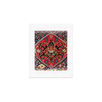 Qashqaâi Antique Fars Persian Bag Face Print Art Print Gallery Image 1