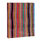 Qashqaâi Antique Fars Southwest Persian Striped Kilim Print Canvas Print Gallery Image 3