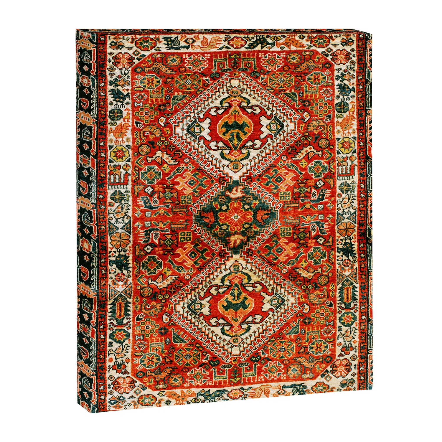 Qashqa'i Fars South West Persian Rug Print Canvas Print Gallery Image 3