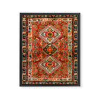Qashqa'i Fars South West Persian Rug Print Framed Canvas Print Gallery Image 3