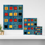 Qashqai Fars South West Persian Rug Print Canvas Print Gallery Image 3