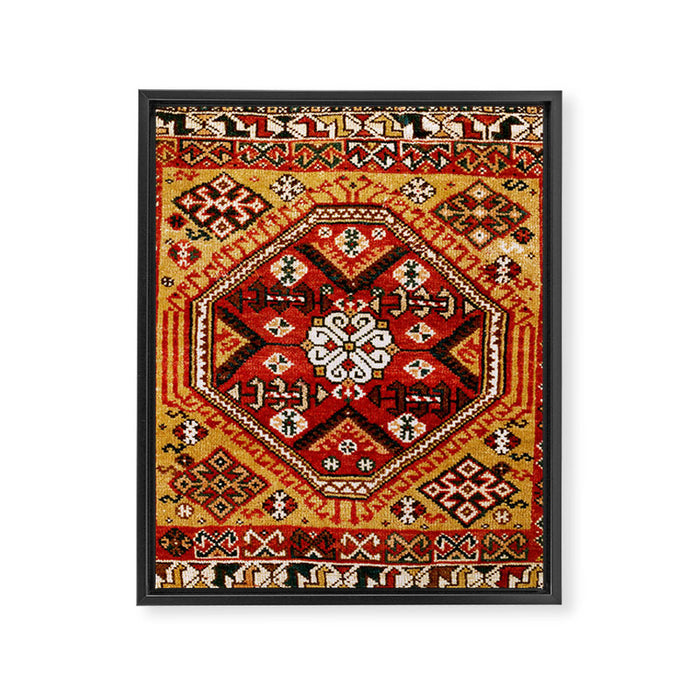 Qashqaâi  Fars Southwest Persian Bag Print Framed Canvas Print Gallery Image 1