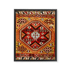 Qashqaâi  Fars Southwest Persian Bag Print Framed Canvas Print Gallery Image 3