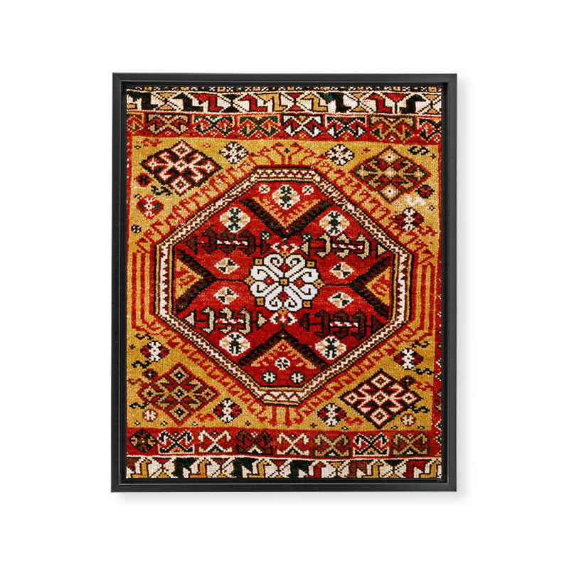 Qashqaâi  Fars Southwest Persian Bag Print Framed Canvas Print Gallery Image 3