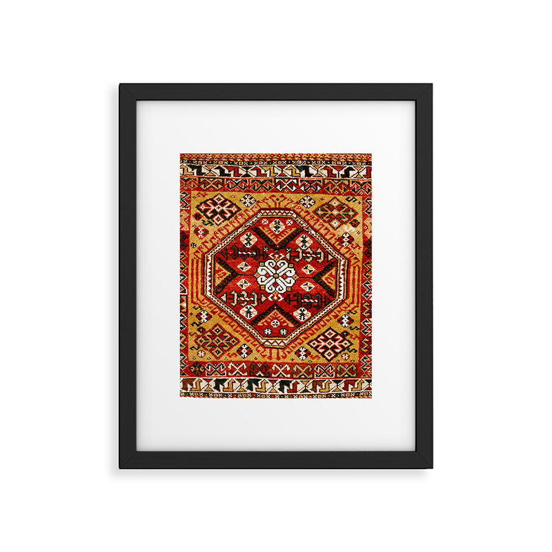 Qashqaâi  Fars Southwest Persian Bag Print Framed Art Print Gallery Image 6