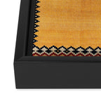 Qashqaâi Fars Southwest Persian Kilim Print Framed Canvas Print Gallery Image 3