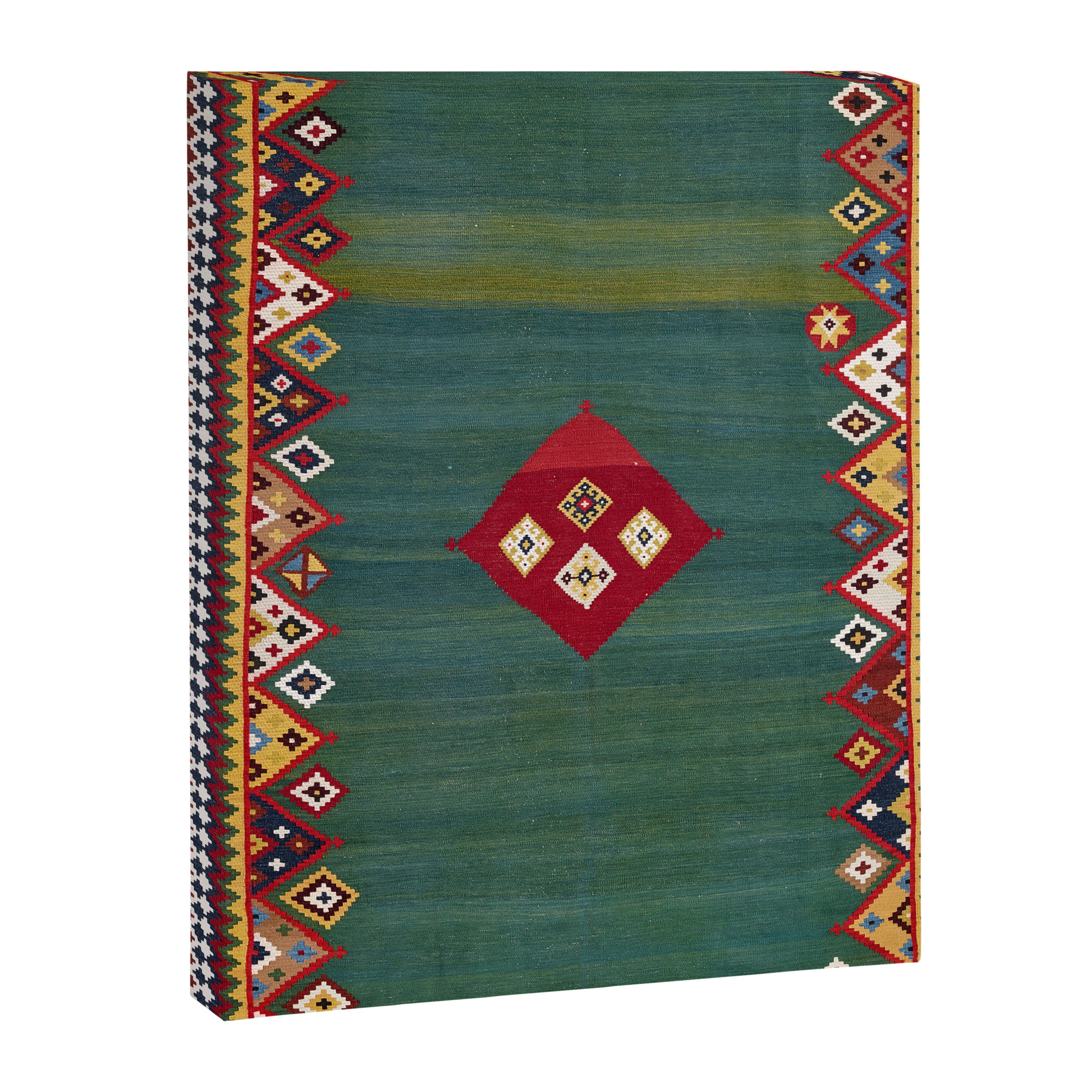 Qashqaâi Fars Southwest Persian Kilim Print Canvas Print Gallery Image 3