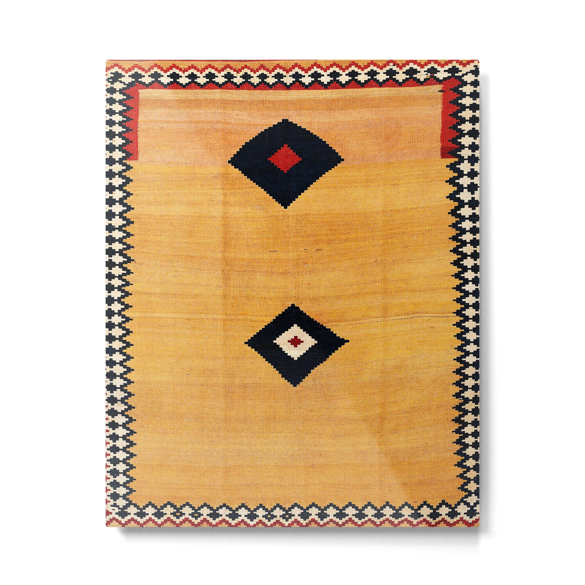 Qashqaâi Fars Southwest Persian Kilim Print Metal Print Gallery Image 4