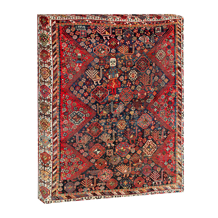 Qashqaâi Fars Southwest Persian Nomad Rug Print Canvas Print Gallery Image 1