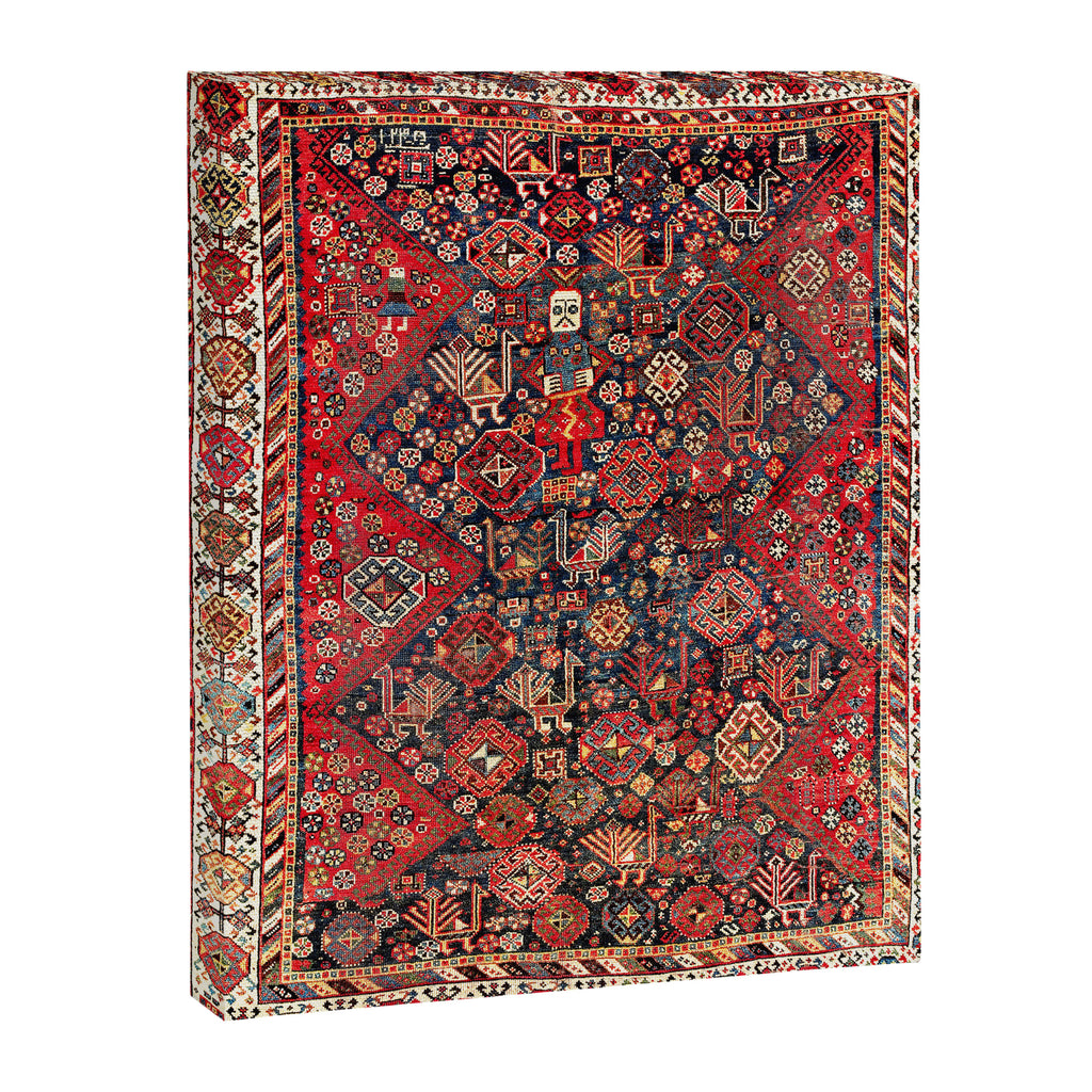 Qashqaâi Fars Southwest Persian Nomad Rug Print Canvas Print Gallery Image 3