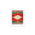 Qashqaâi Gabbeh Fars Southwest Persian Rug Print Art Print Gallery Image 1