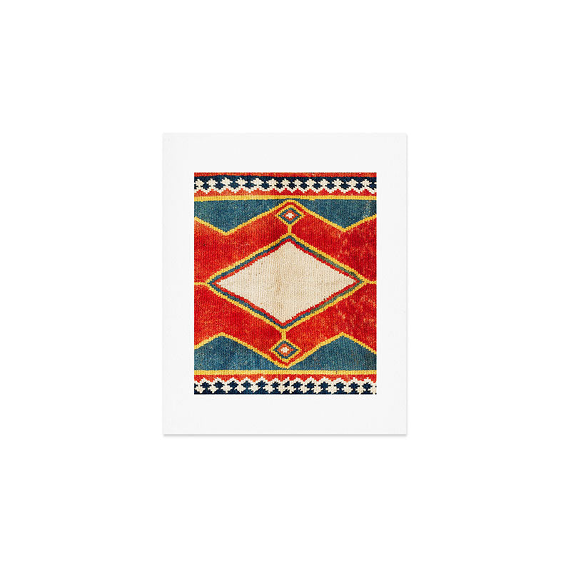 Qashqaâi Gabbeh Fars Southwest Persian Rug Print Art Print Gallery Image 1