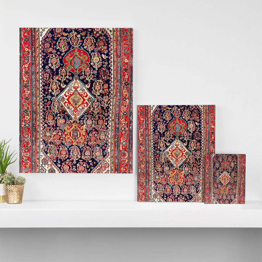 Qashqaâi Kashkuli Fars Southwest Persian Rug Canvas Print Gallery Image 3