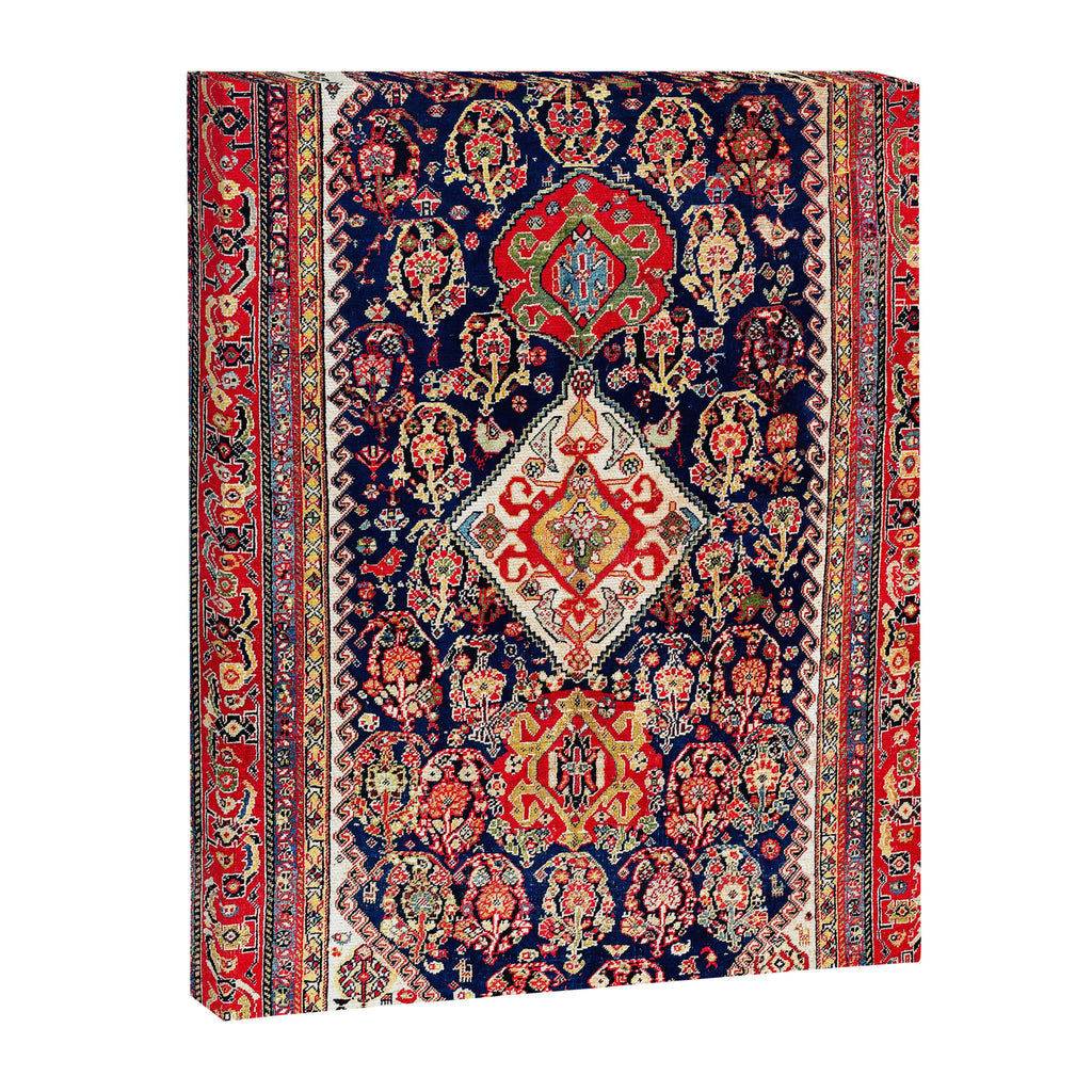 Qashqaâi Kashkuli Fars Southwest Persian Rug Canvas Print Gallery Image 3