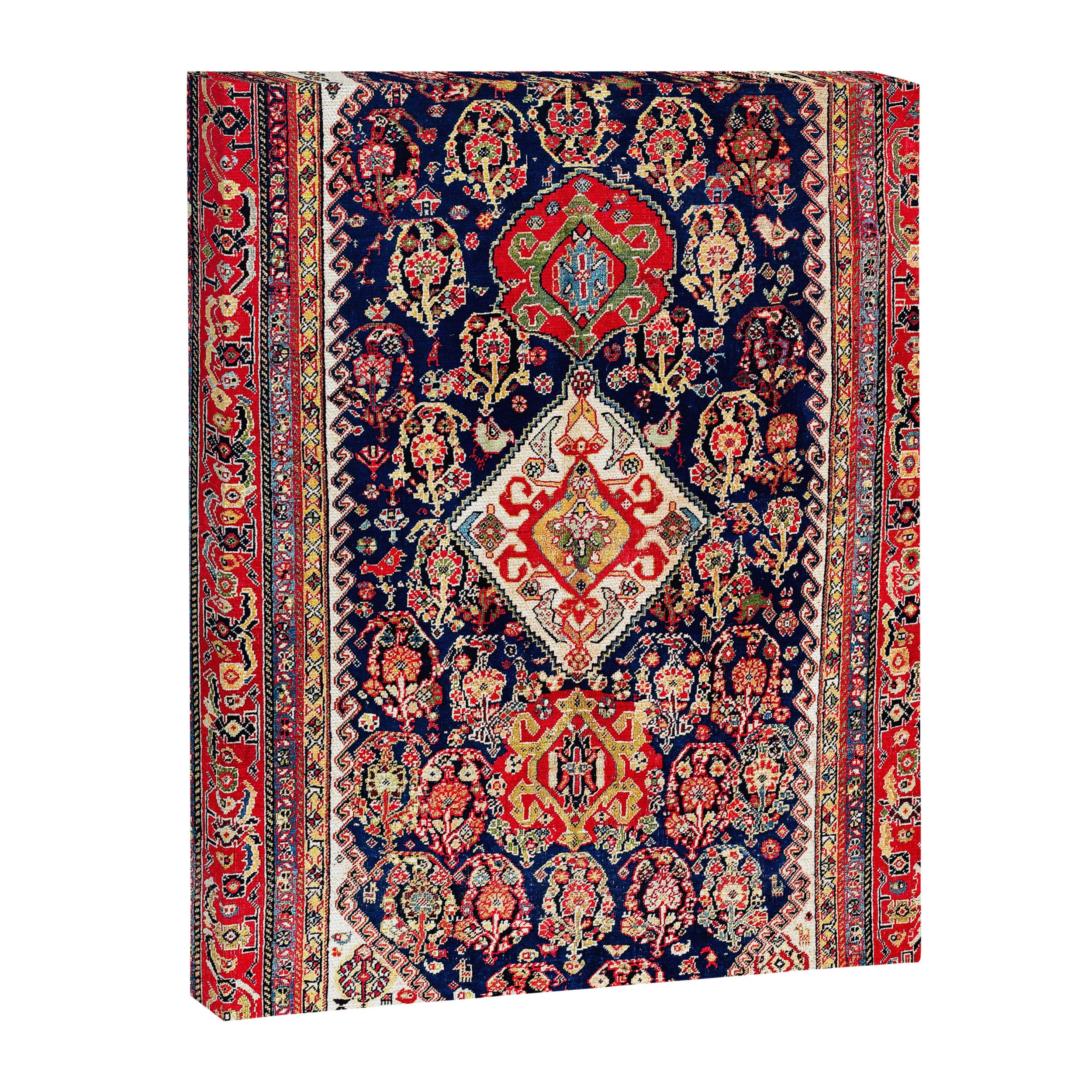 Qashqaâi Kashkuli Fars Southwest Persian Rug Canvas Print Gallery Image 3