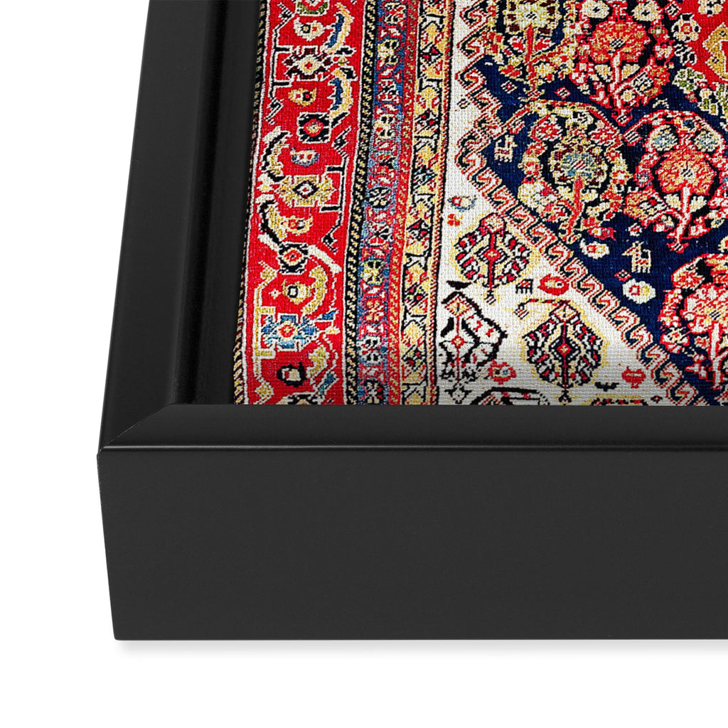 Qashqaâi Kashkuli Fars Southwest Persian Rug Framed Canvas Print Gallery Image 3